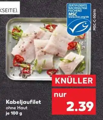 Kaufland Kabeljaufilet Angebot