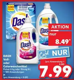 Kaufland DASH Voll- oder Colorwaschmittel Angebot