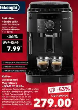 Kaufland Kaffee-Vollautomat Magnifica S ECAM 12.121.B Angebot