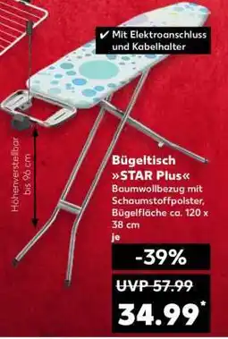 Kaufland Bügeltisch STAR Plus Angebot