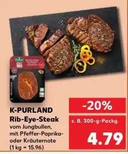 Kaufland K-PURLAND Rib-Eye-Steak Angebot