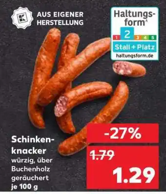 Kaufland Schinkenknacker Angebot