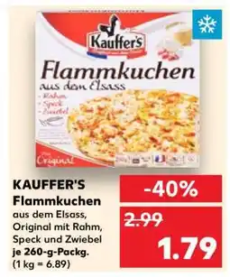 Kaufland KAUFFER'S Flammkuchen Angebot