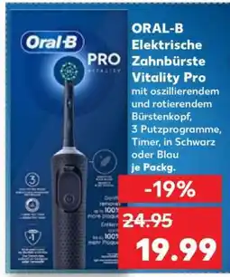 Kaufland ORAL-B Elektrische Zahnbürste Vitality Pro Angebot