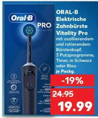 Kaufland ORAL-B Elektrische Zahnbürste Vitality Pro Angebot
