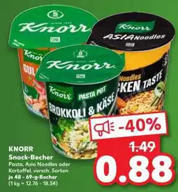 Kaufland Knorr Snack Becher Angebot