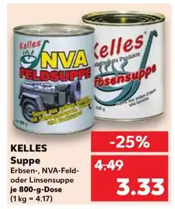 Kaufland KELLES Suppe Angebot