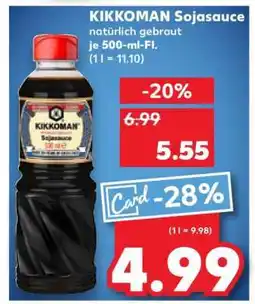 Kaufland Kikkoman Sojasauce Angebot