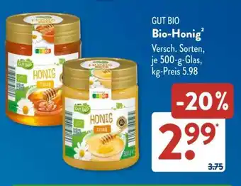 Aldi Süd GUT BIO Bio-Honig Angebot