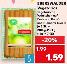 Kaufland EBERSWALDER Vegetarios Angebot