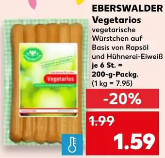 Kaufland EBERSWALDER Vegetarios Angebot