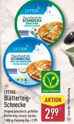 Aldi Nord LYTTOS Blätterteig-Schnecke Angebot