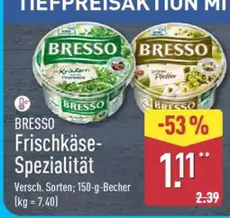 Aldi Nord BRESSO Frischkäse-Spezialität Angebot