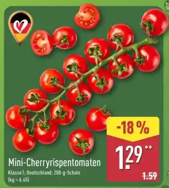 Aldi Nord Mini-Cherryrispentomaten Angebot