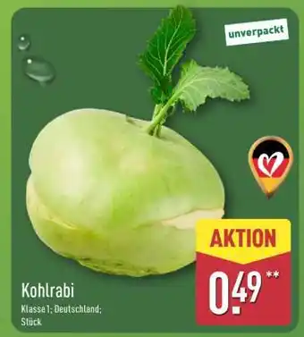 Aldi Nord Kohlrabi Angebot