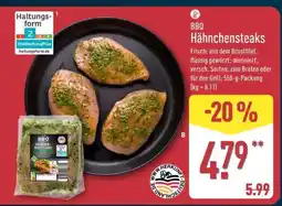 Aldi Nord BBQ Hähnchensteaks Angebot