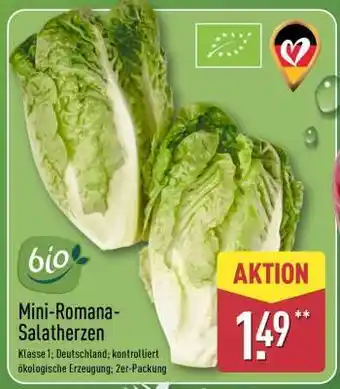 Aldi Nord Mini-Romana- Salatherzen Angebot