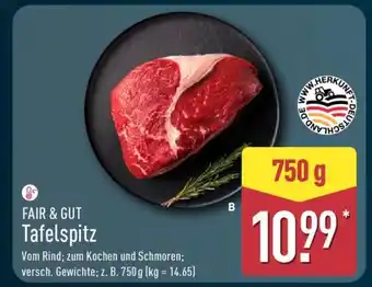 Aldi Nord FAIR & GUT Tafelspitz Angebot