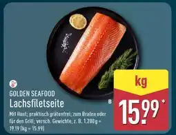 Aldi Nord GOLDEN SEAFOOD Lachsfiletseite Angebot