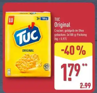 Aldi Nord TUC Original Angebot