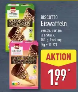 Aldi Nord BISCOTTO Eiswaffeln Angebot