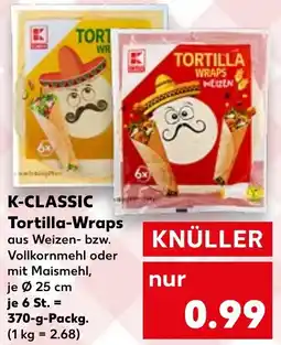 Kaufland K-CLASSIC Tortilla-Wraps Angebot
