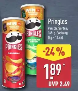 Aldi Nord Pringles Angebot
