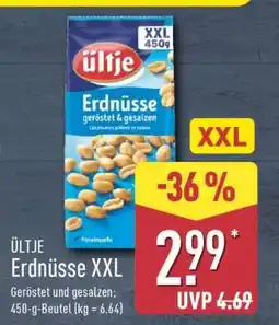 Aldi Nord ÜLTJE Erdnüsse XXL Angebot