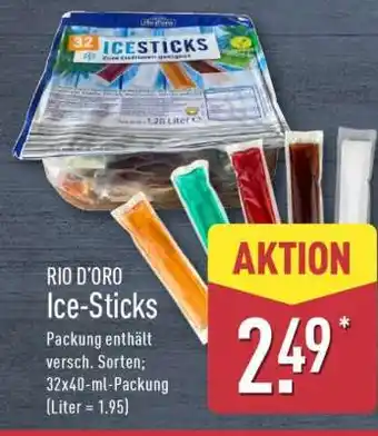 Aldi Nord RIO D’ORO Ice-Sticks Angebot