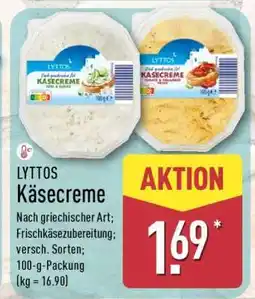 Aldi Nord LYTTOS Käsecreme Angebot