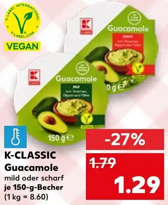 Kaufland K-CLASSIC Guacamole Angebot