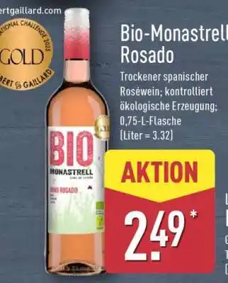 Aldi Nord Bio-Monastrell Rosado Angebot