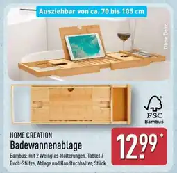 Aldi Nord HOME CREATION Badewannenablage Angebot