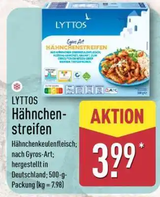 Aldi Nord LYTTOS Hähnchenstreifen Angebot