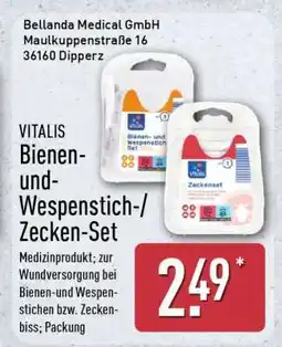 Aldi Nord VITALIS Bienen- und Wespenstich-/Zecken-Set Angebot