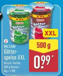 Aldi Nord MILSANI Götterspeise XXL Angebot