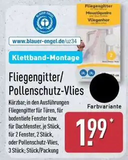 Aldi Nord Fliegengitter/Pollenschutz-Vlies Angebot