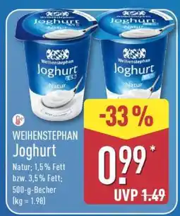 Aldi Nord Weihenstephan Joghurt Angebot