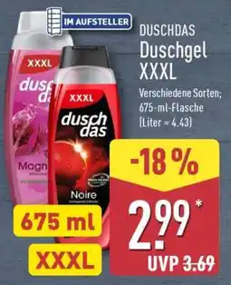 Aldi Nord Duschdas Duschgel XXXL Angebot