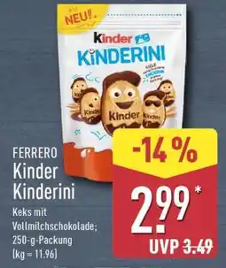 Aldi Nord FERRERO Kinder Kinderini Angebot