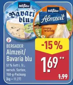 Aldi Nord BERGADER Almzeit/Bavaria blu Angebot