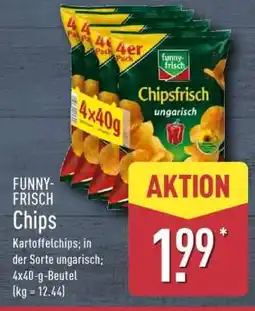 Aldi Nord FUNNY- FRISCH Chips Angebot