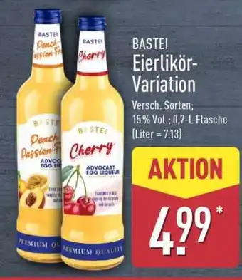 Aldi Nord BASTEI Eierlikör-Variation Angebot
