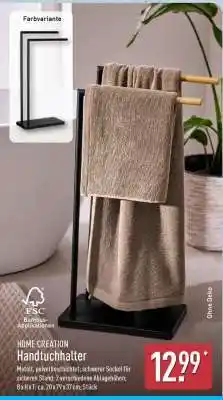 Aldi Nord HOME CREATION Handtuchhalter Angebot