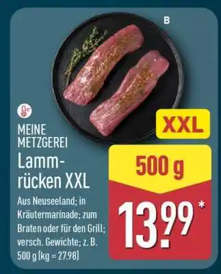 Aldi Nord Lammrücken XXL Angebot