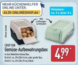 Aldi Nord CROFTON Gemüse-Aufbewahrungsbox Angebot