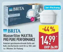 Aldi Nord Wasserfilter MAXTRA PRO PURE PERFORMANCE Angebot