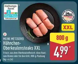 Aldi Nord Hähnchen-Oberkeulensteaks XXL Angebot