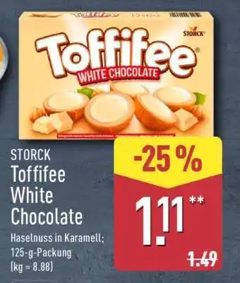 Aldi Nord Toffifee White Chocolate Angebot