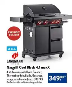 Aldi Nord Gasgrill Cool Black 4.1 maxX Angebot